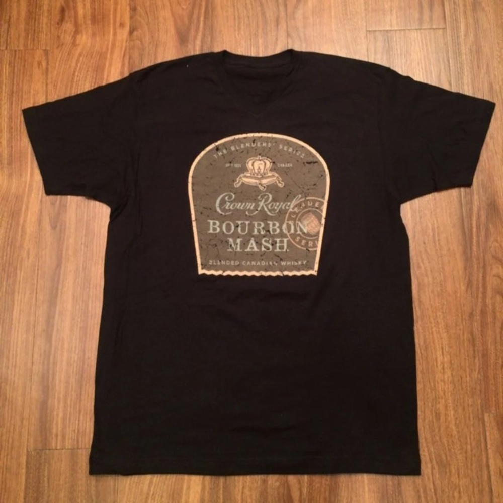 Crown Royal Bourbon Mash Unisex L Shirt